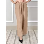 Calça Heloisa Linho Italiano Caramelo