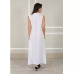 Vestido Luana Linho Italiano Branco