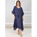 VESTIDO LÚCIA AZUL MARINHO