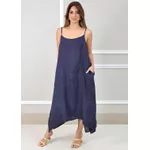 VESTIDO LÚCIA AZUL MARINHO