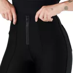 CALCA POWER SKINNY ZIPER COS E BARRA - PRETO