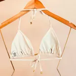 TOP NARA CORTININHA BIQUINI - OFF-WHITE