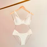 CALCINHA MAYSA PLISSADA BIQUINI - OFF-WHITE
