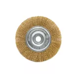 Escova Rotativa Circular Latonada 6"x1/2 Ômega