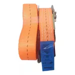 Kit Catraca + Cinta Amarração Carga 500kg x 25mm Rabicho J
