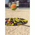 Kit 2 Raquete Beach Tennis 3K Carbono + Bola + Grip + Protetor.