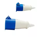 Acoplamento 3P+T 32A 9H Azul OMG-4259