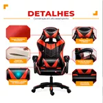 Cadeira Gamer OT-OC1A ÔMEGA Couro Sintético