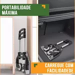 Carrinho de Carga Dobrável com Capacidade de 80kg
