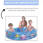 Piscina Infantil Inflável 1.2m x 24cm 220L Jilong Avenli