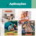 Colchão Inflável Casal Premium com Bomba Elétrica Embutida