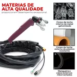 Tocha Plasma P80 5M Conexão M16 x 1,5mm 2 Pinos Ômega
