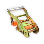 Kit Catraca + Cinta Amarração Carga 1,5T x 9 Metros x 50mm Rabicho J