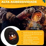 Disco de Corte 12" x 1/8" Aço Carbono Ômega
