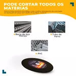 Disco de Corte 12" x 1/8" Aço Carbono Ômega