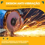 Disco de Corte 12" x 1/8" Aço Carbono Ômega