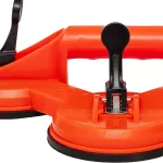 Kit 2 Ventosa Tripla Plástico 120kg Ômega