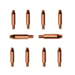 Kit 10 Bico de Contato 37mm M6 Ma-020 para Tocha Mig Ômega