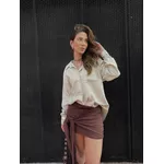 Saia Feminina Amarração Marrom