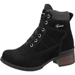 Bota Feminina Cano Curto Azimute Brasil Modelo 300 Black