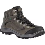 Bota Adventure Mochileiro Couro Cinza Solado Antiderrapante