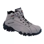Tenis Azimute Brasil 5504 Adventure em Couro Cinza