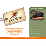 Tenis Azimute Brasil Cascalho Adventure em Couro Mostarda