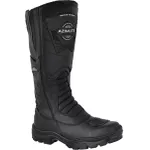 Bota Motociclista Azimute Brasil Elite Emblema Couro Preto