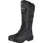 Bota Motociclista Azimute Brasil Elite Emblema Couro Preto