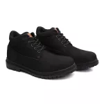 Bota Casual Masculina de Couro - Campolina Preta
