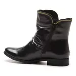 Bota/Coturno Feminina Kader Woman Couro Vegetale Preto 