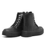 Coturno Feminino Tratorado Preto 1105
