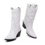 Bota Feminina Texana Off White 17001 