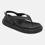 Sandalia Papete Feminina Betina Preto