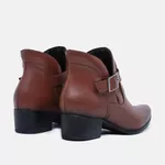 Bota Cano Baixo Ana Marrom 