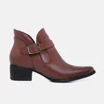 Bota Cano Baixo Ana Marrom 