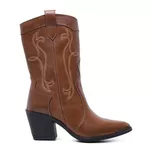 Bota Feminina Texana Marrom 17006