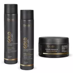 Kit Home Care Gold Brush Duetto