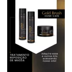 Kit Home Care Gold Brush Duetto