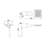 Chuveiro Lorenzetti Loren Shower Ultra 127v/5500w Branco 