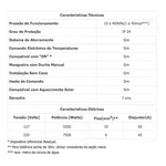 Chuveiro Lorenzetti Advanced Eletrônico 220V 7500W