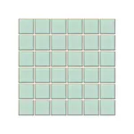 Pastilha Porcelana JD 4704 5x5 Verde Quebec - Jatoba