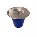 Lixeira Flux Hidro Embutir 5L 