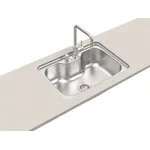 Cuba Tramontina Morgana Undermount em Aço Inox Acetinado 69x49 cm