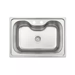 Cuba Tramontina Morgana Undermount em Aço Inox Acetinado 69x49 cm