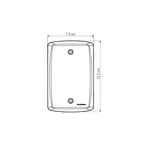 Tomada Tramontina Lux 2 Universal Branco 20A 57145/013