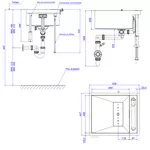 Cuba Deca Cozinha C/ Monocomando Supra Hide Inox