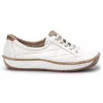 Tênis Wave Feminino em Couro Branco J.Gean FI0021/04