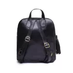 Mochila Feminina de Couro Legítimo cor Preto J.Gean cod. MC0001 