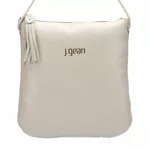 Bolsa transversal ou Tiracolo Feminina de Couro Cor Ice J.gean Cod. Nc0005 